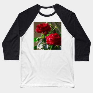 Red Roses Baseball T-Shirt